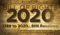 2020, Bill of Rights, Still Resolved Composite Ã¢â¬â 3D Illustration